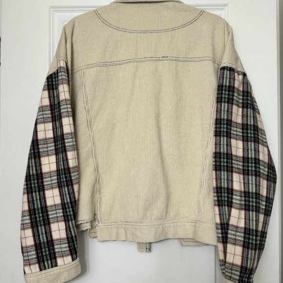 Corduroy & Flannel Shacket - Picture 2 of 7